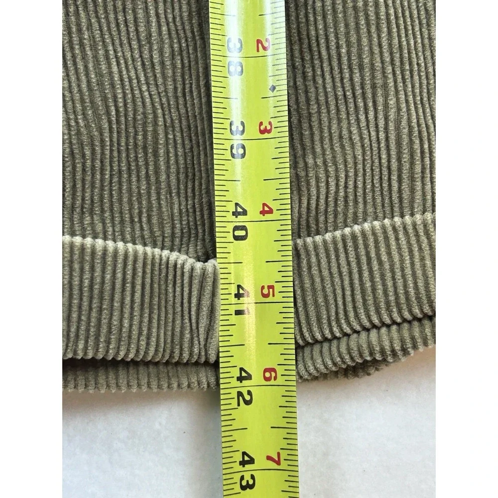 Vtg Tommy Hilfiger Corduroy Pants Mens 38x32 Brown Straight Cuffed Cotton